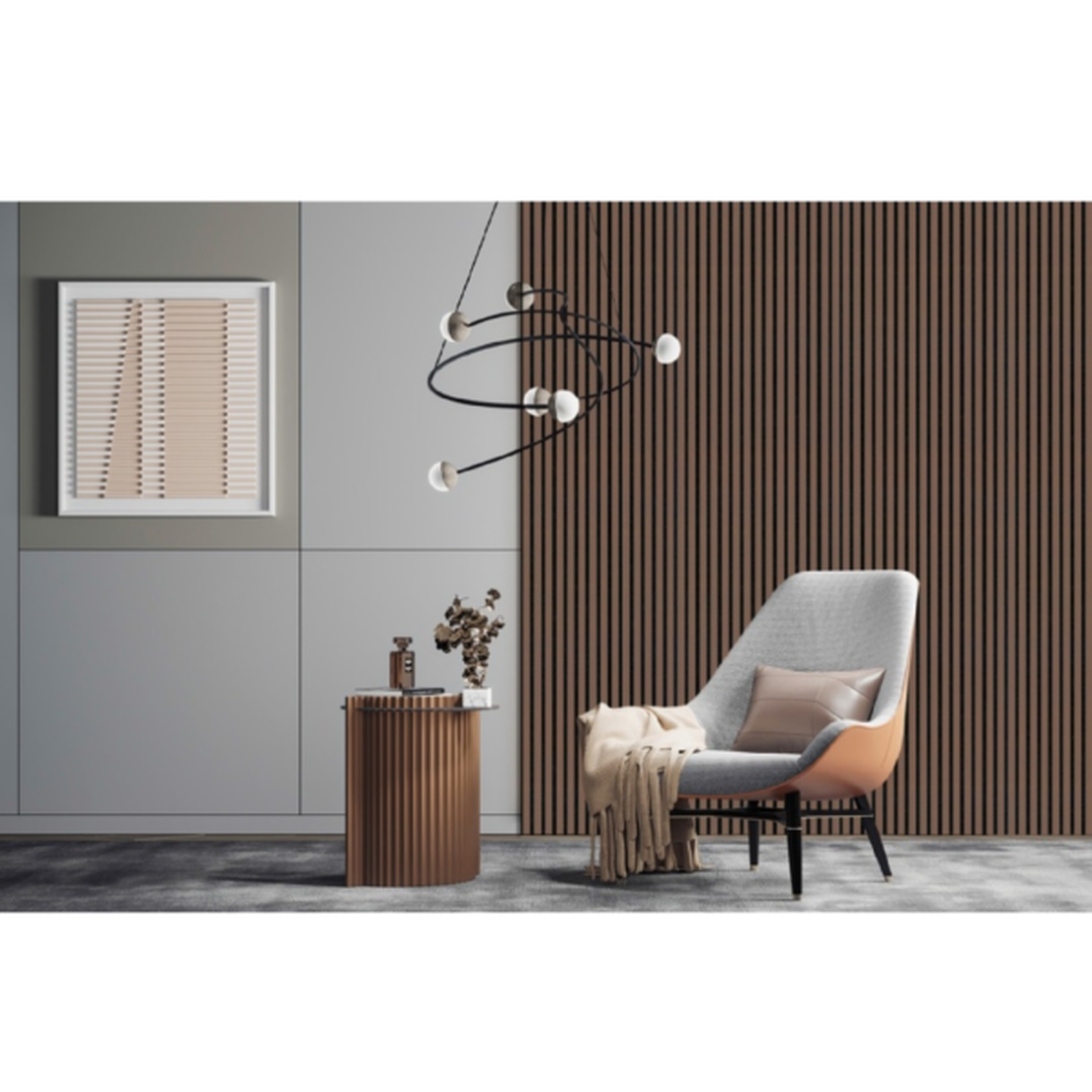 Smoked oak Akoestisch Paneel