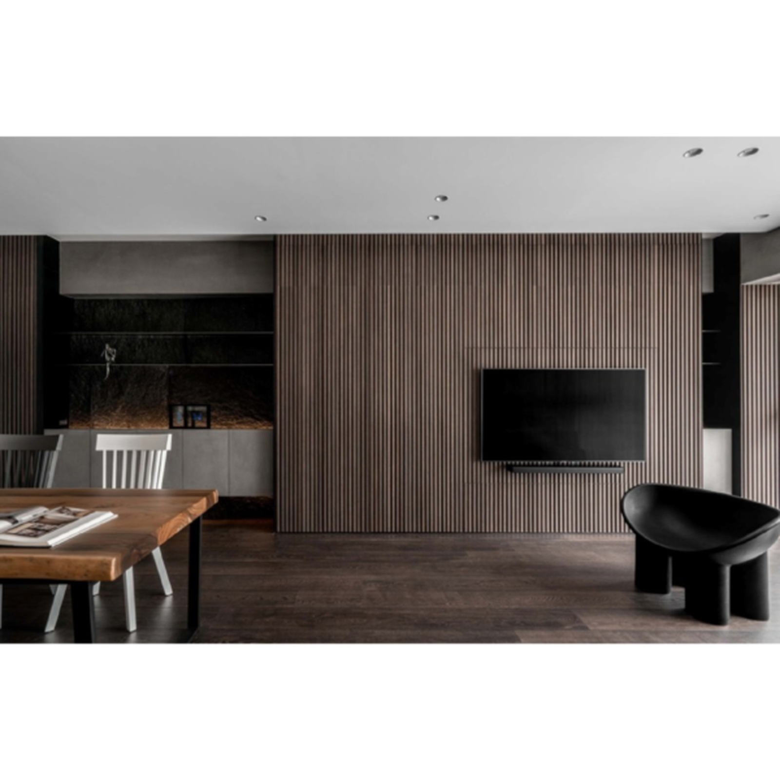 Smoked oak Akoestisch Paneel