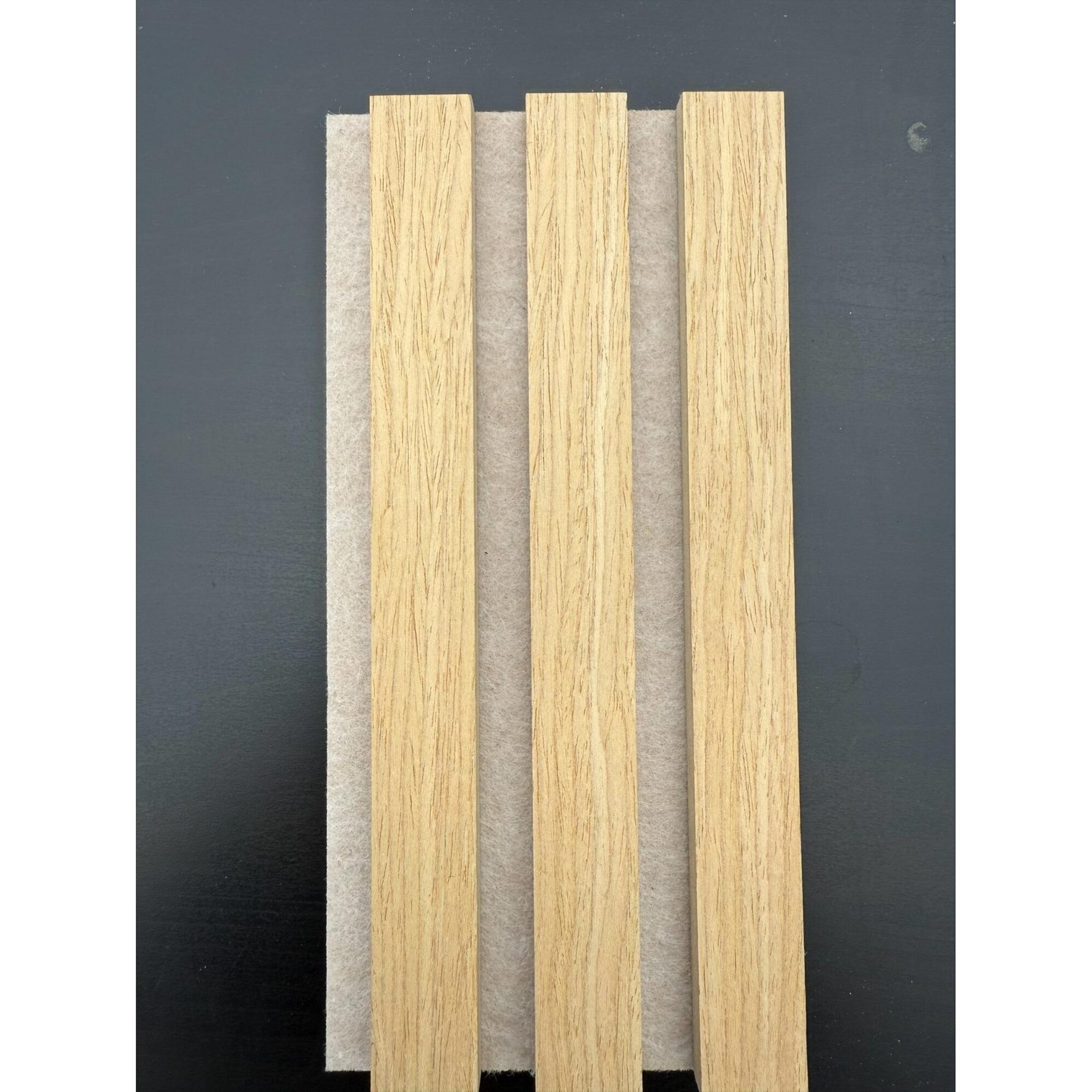 Akoestisch Paneel - Light Oak Beige - 275 x 60 x 1.8cm